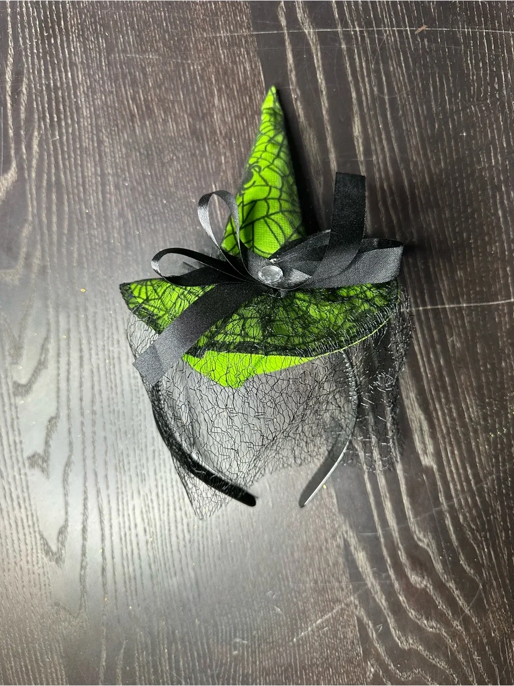 Kids Halloween Headband Set - Black Pirate and Colorful Witch Hats